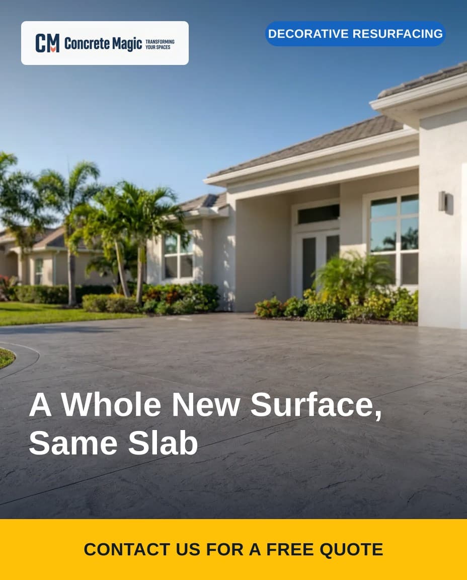 A Whole New Surface, Same Slab social ad graphic