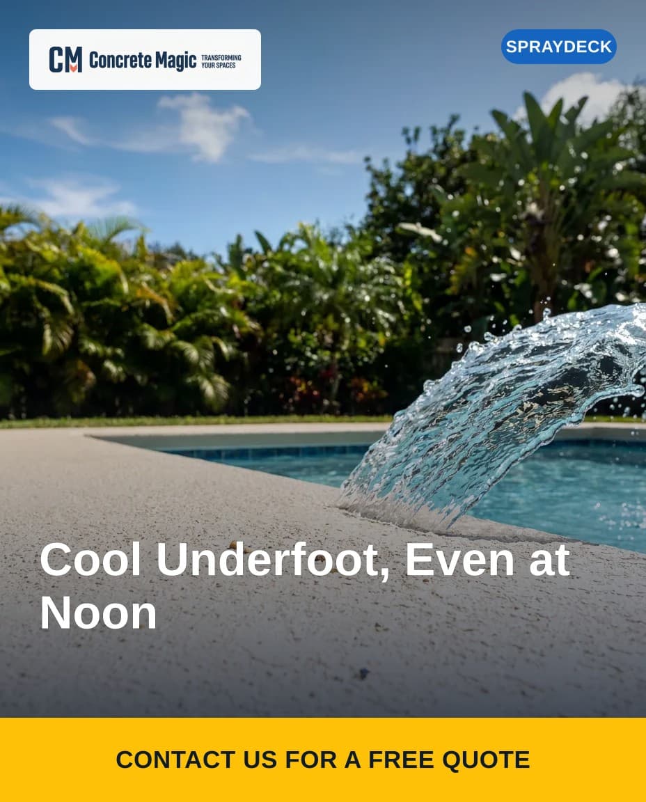 Cool Underfoot, Even at Noon social ad graphic